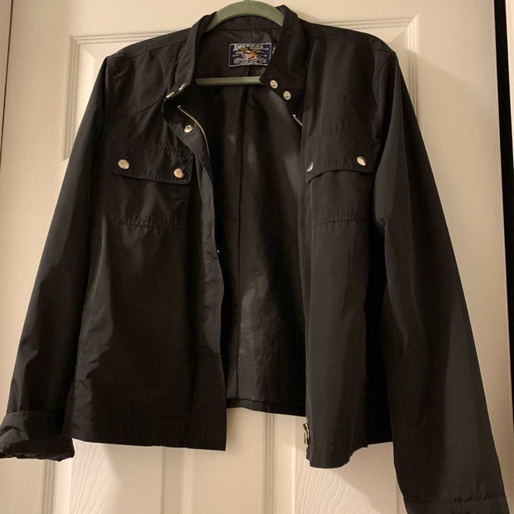 Woman black blazer